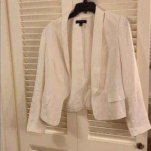 White blazer